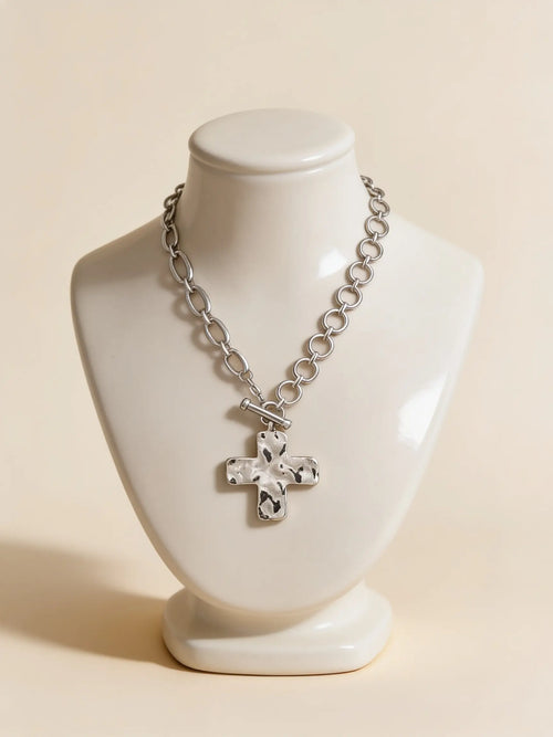 Eternal Hammered Necklace